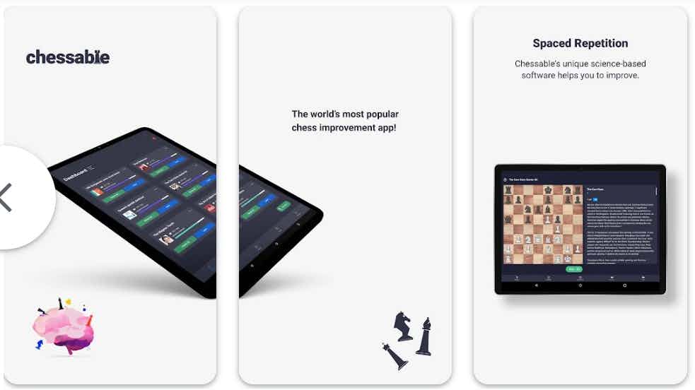 Screenshot of Chessable