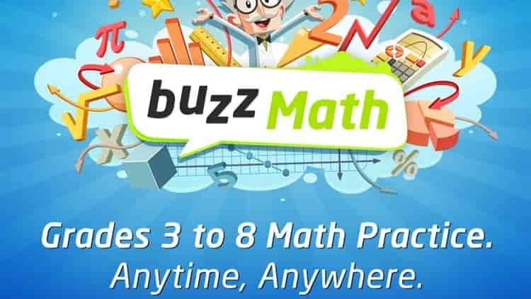 Screenshot of Buzzmath
