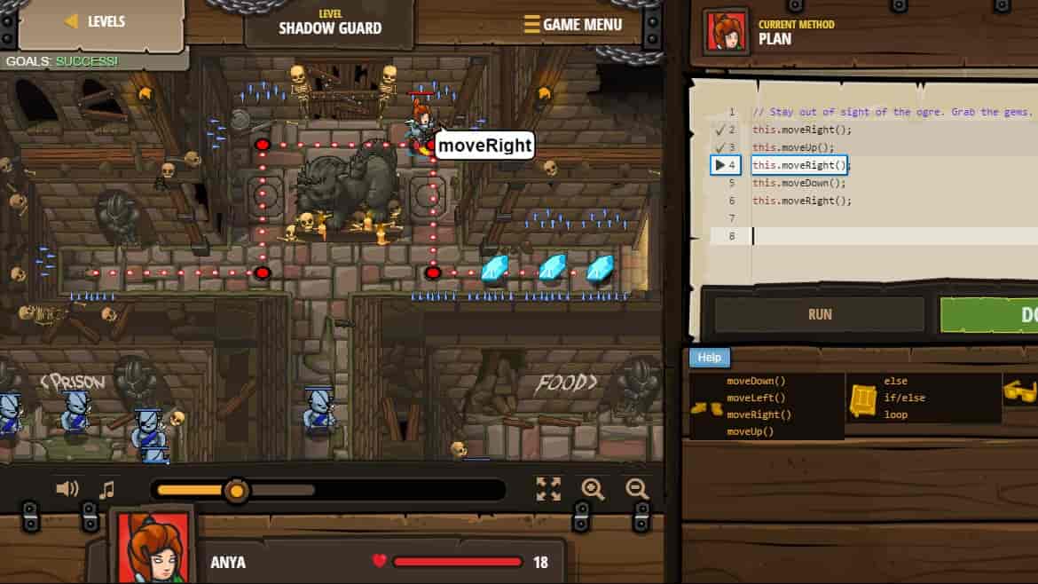 Screenshot of CodeCombat