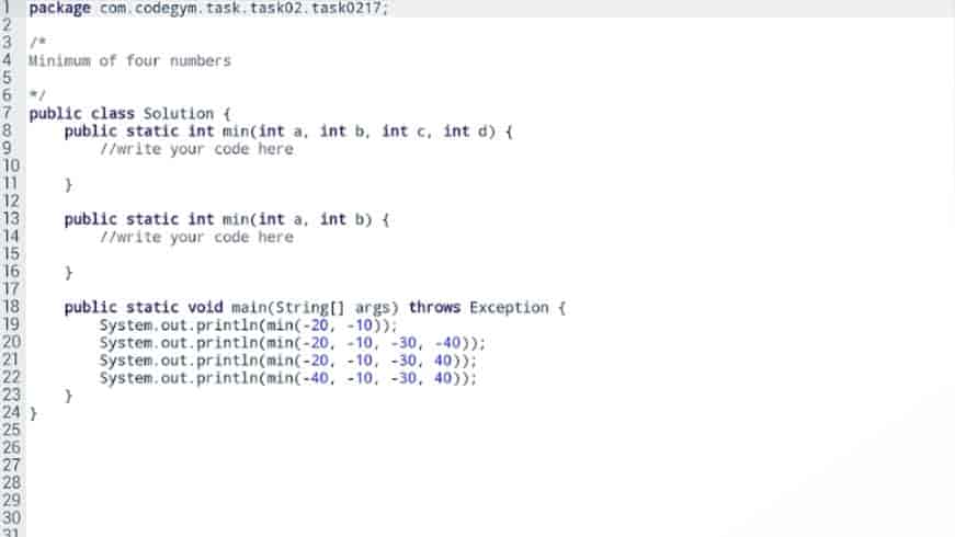 Screenshot of CodeGym