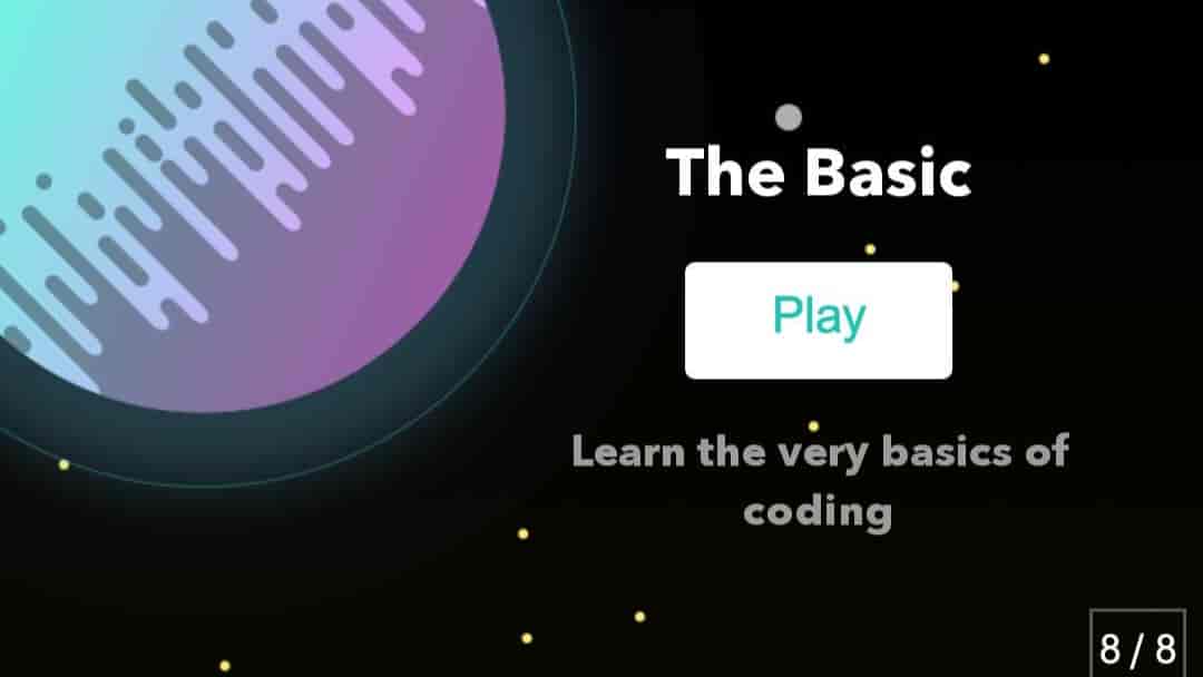 Screenshot of Coding Planets
