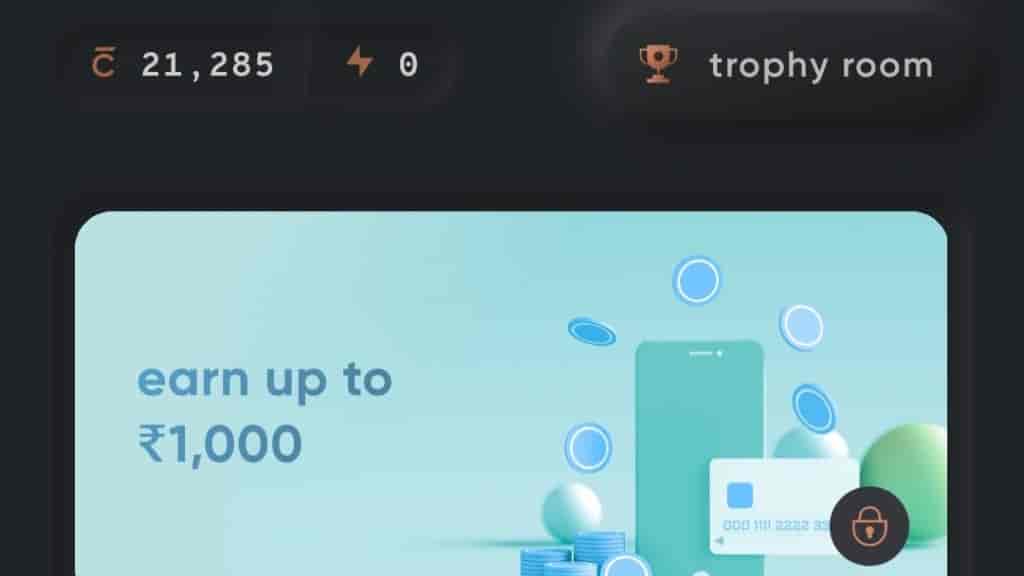 Screenshot of CRED