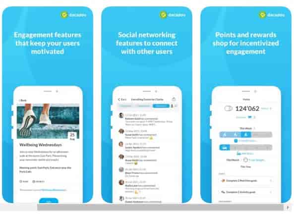 Screenshot of Dacadoo