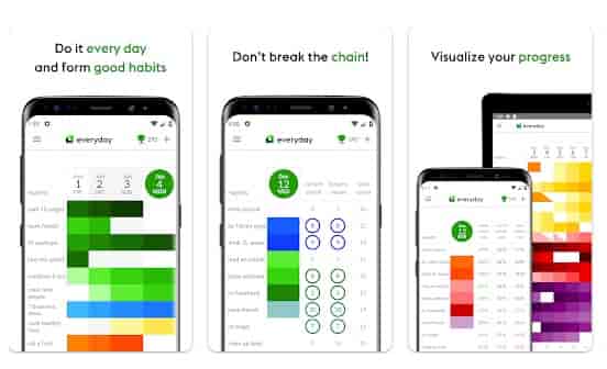 Screenshot of everyday