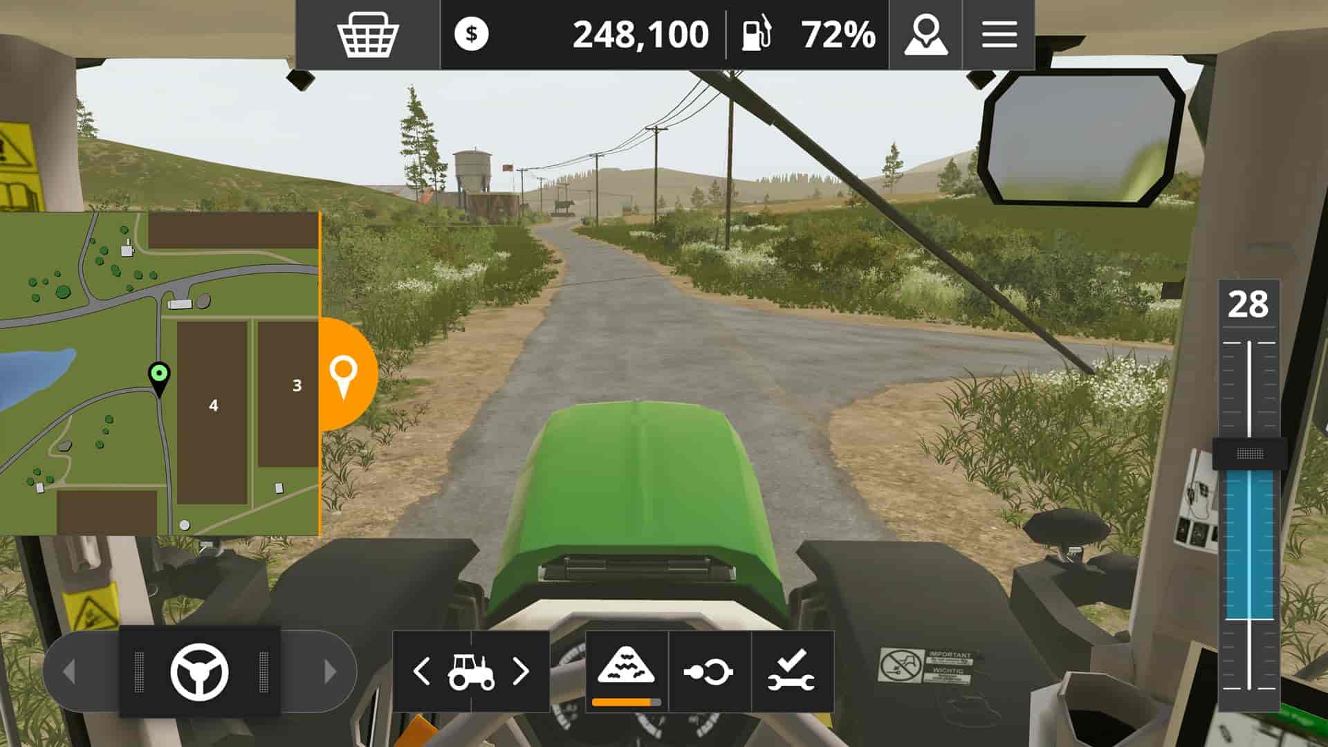 Screenshot of Farming Simulator 20