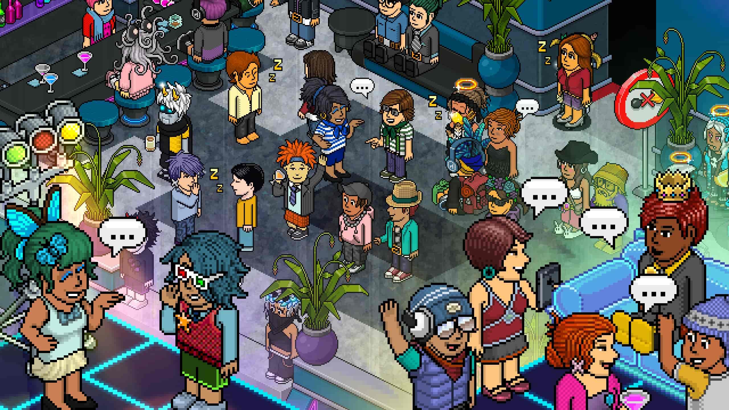 Screenshot of Habbo