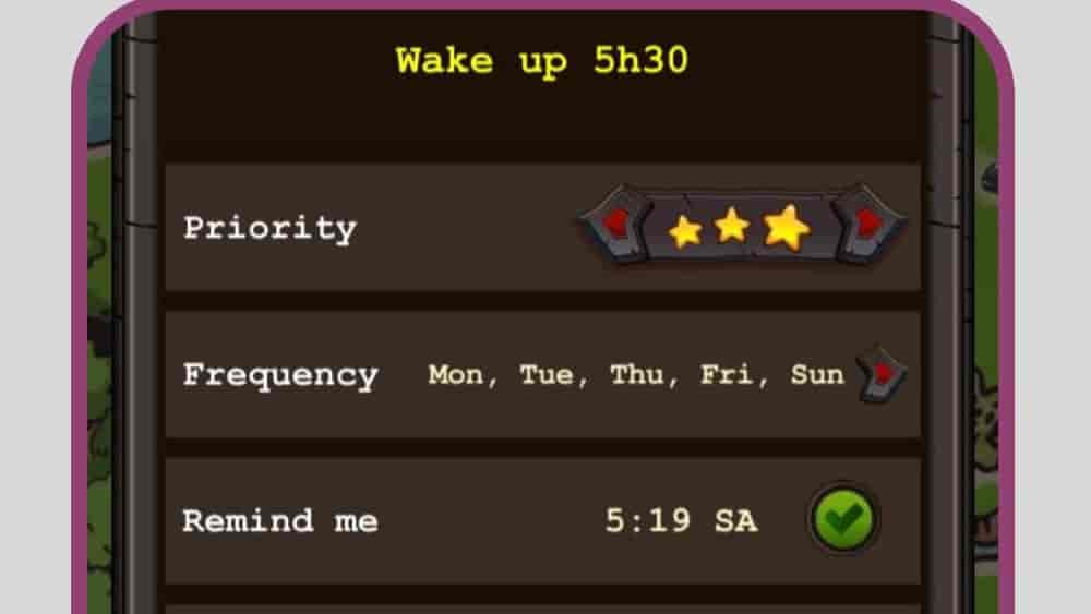 Screenshot of Habit Hunter