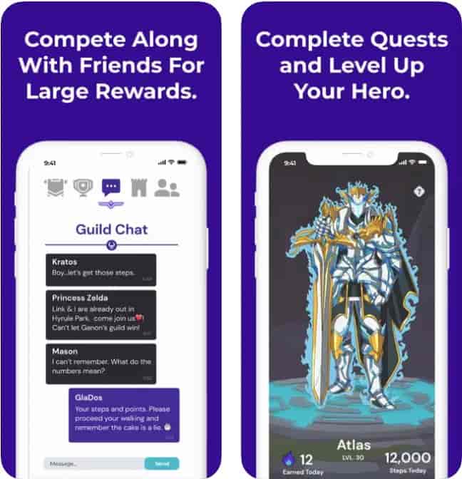 Screenshot of Hero Trainer