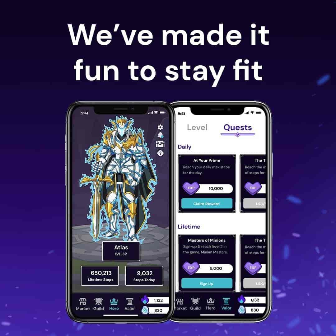 Screenshot of Hero Trainer