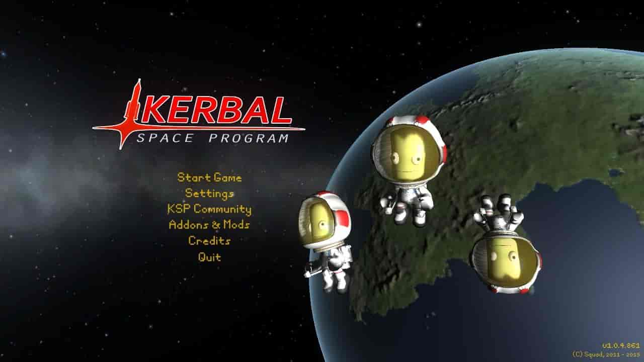 Screenshot of Kerbal Space Program