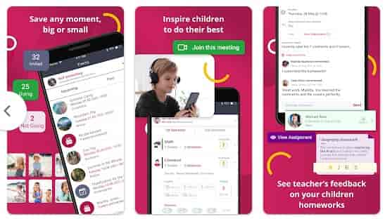 Screenshot of Kinderpedia
