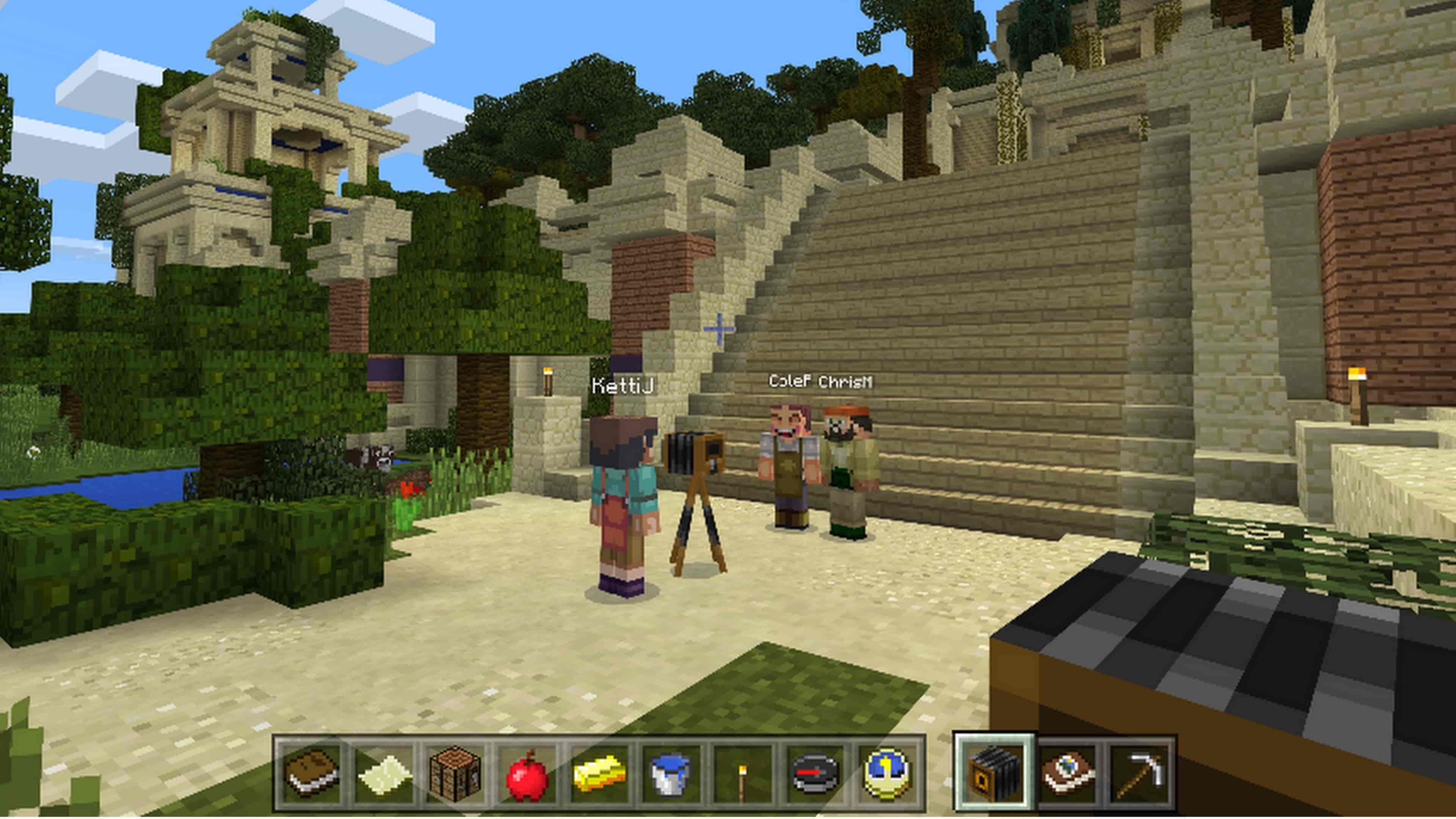 Screenshot of Minecraft Education Edition