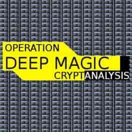 Operation Deep Magic: Cryptoanalysis logo