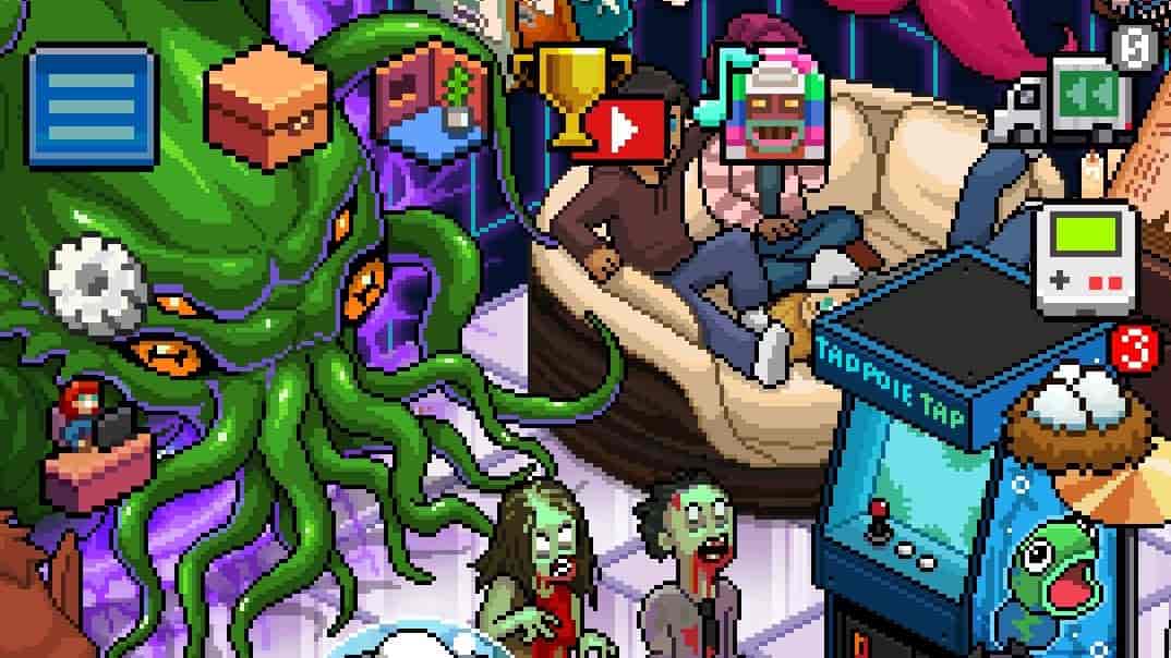 Screenshot of Pewdiepie's Tuber Simulator
