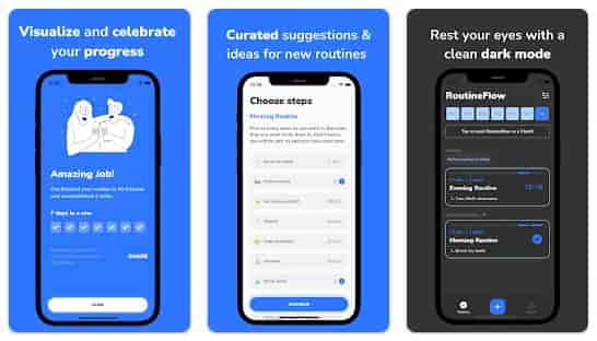 Build a daily routine to be more productive with Routine Flow | Gamify List