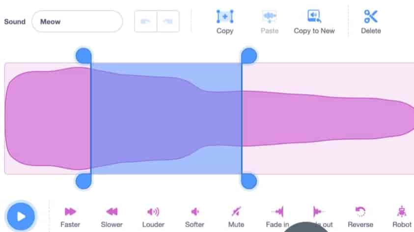 Screenshot of Scratch