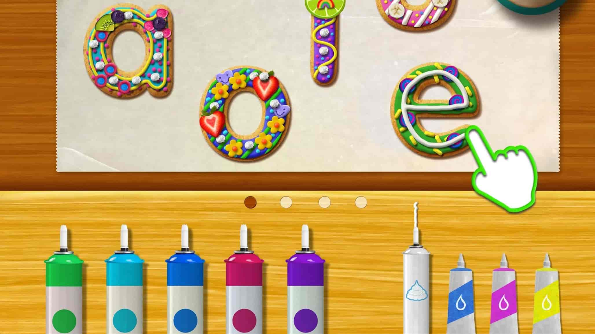 Screenshot of Sesame Street Alphabet Kitchen