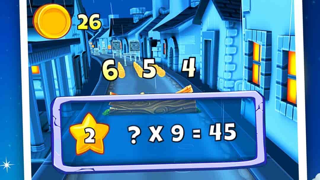 Screenshot of Toon Math