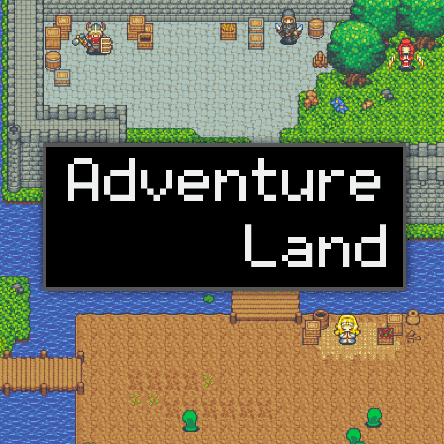 Adventure Land - The Code MMORPG logo