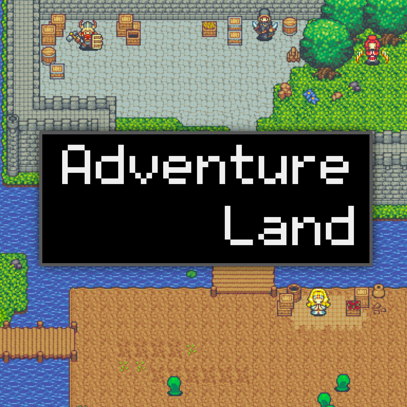 Adventure Land - The Code MMORPG logo