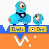 Blockly for Dash & Dot robots logo