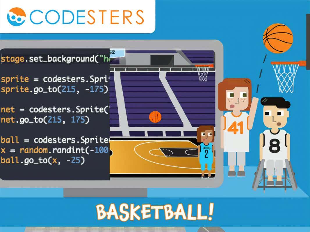Codesters Basketball logo