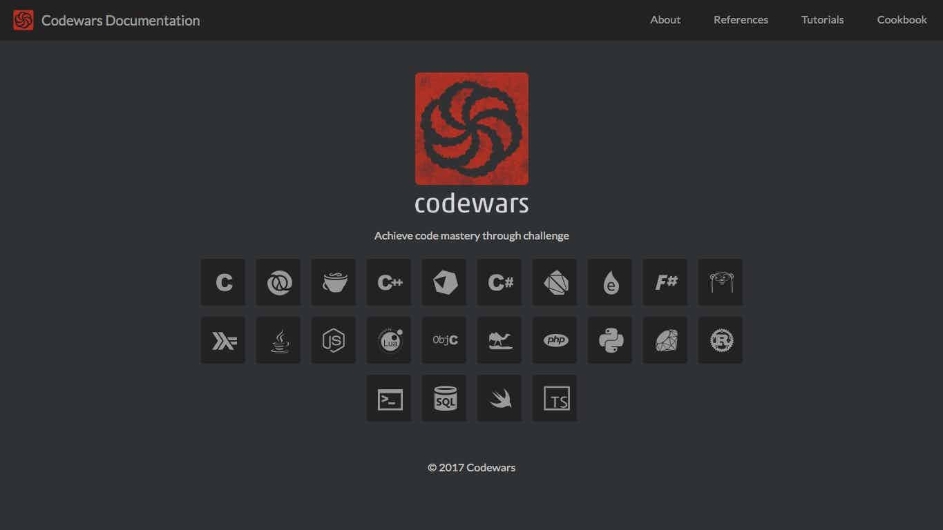 Screenshot of Codewars