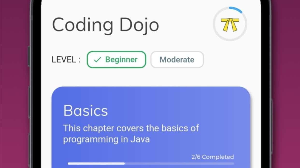 Screenshot of Coding Dojo