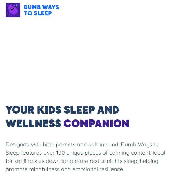 Screenshot of Dumb Ways to Sleep