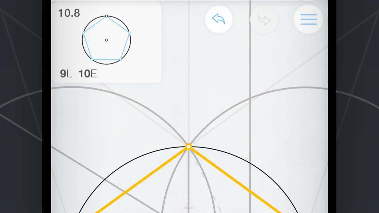 Screenshot of Euclidea