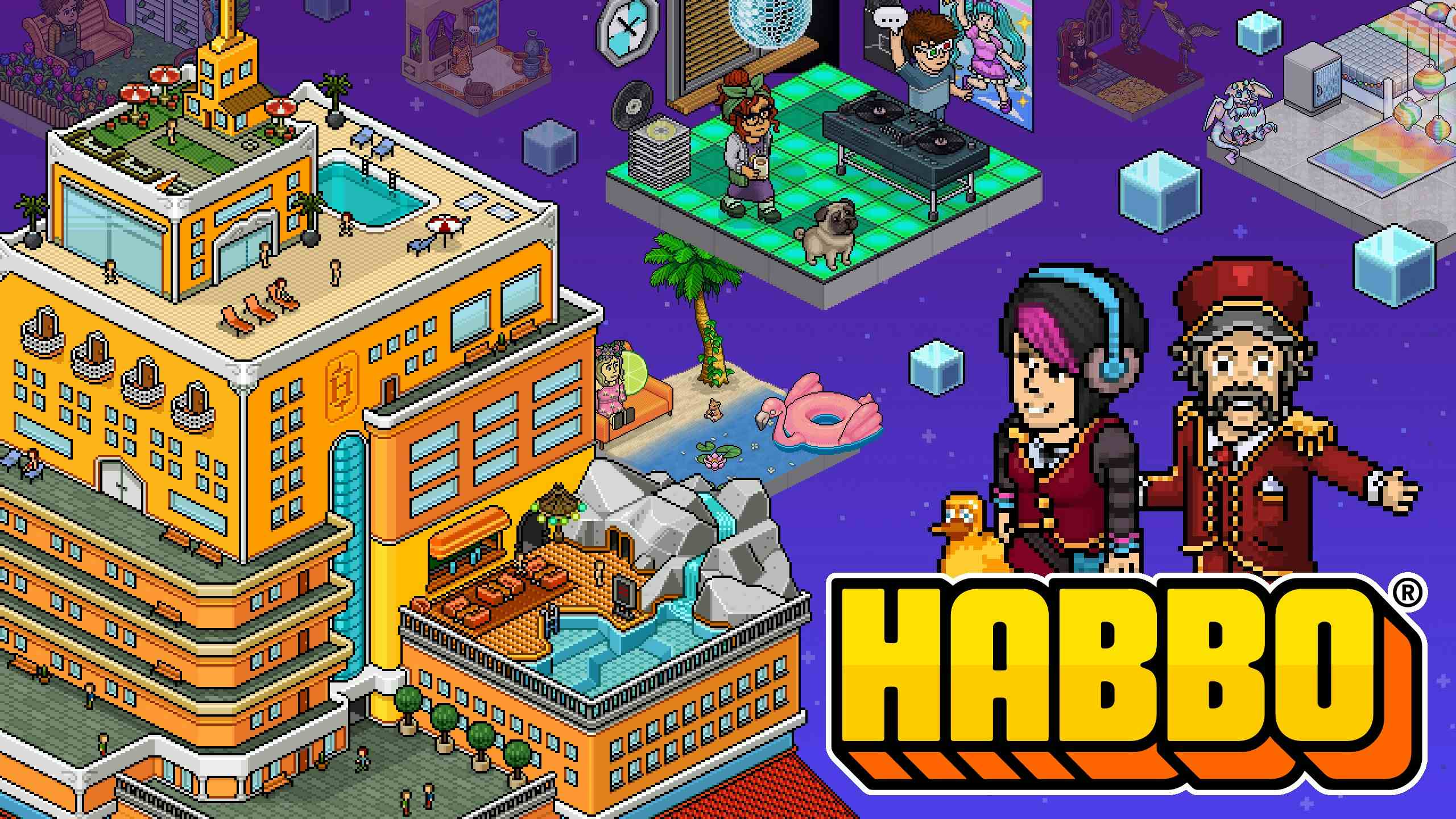 Screenshot of Habbo
