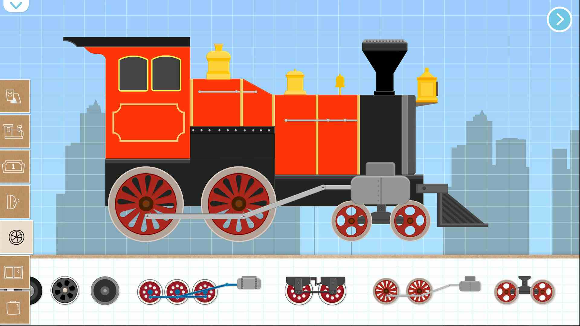Screenshot of Labo Brick Train