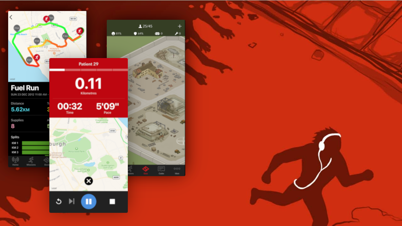 Screenshot of Zombies, Run!