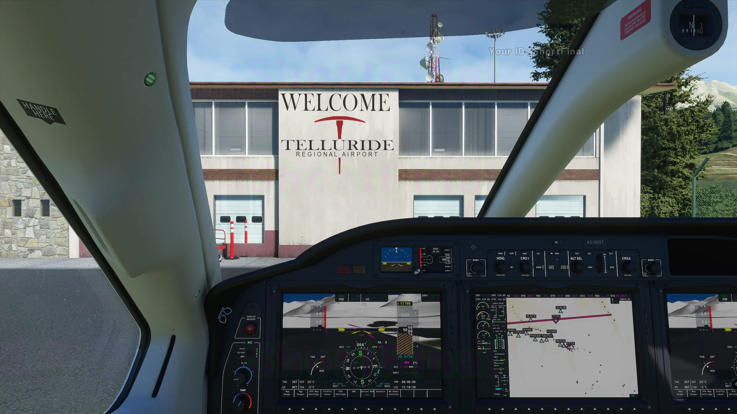 Screenshot of Flight Simulator