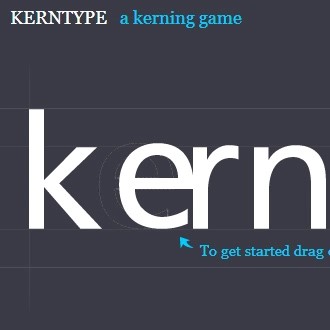 Lean typography concepts with Kern Type | Gamify List