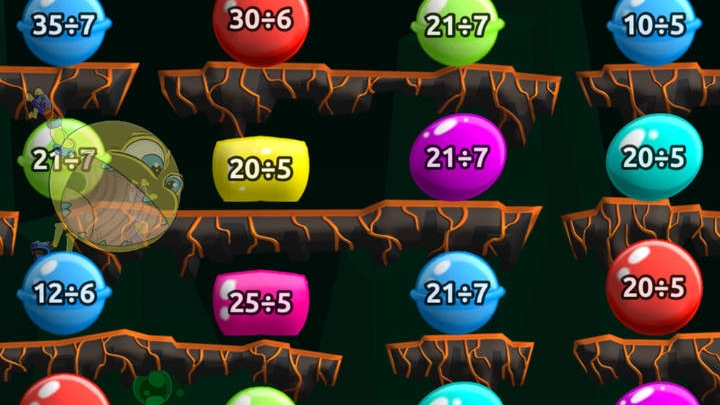 Screenshot of Monster Maths 2