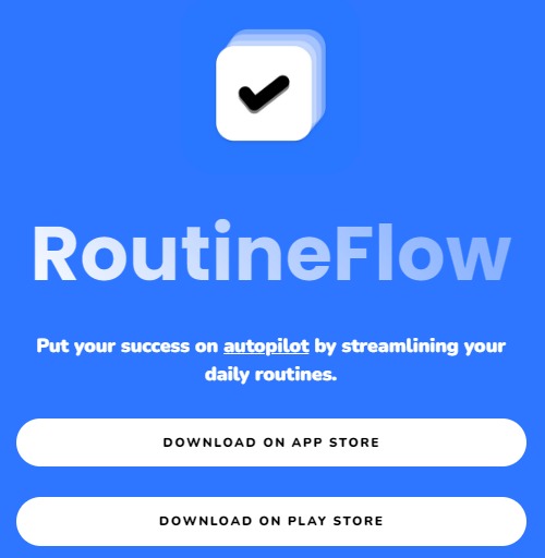 Screenshot of Routine Flow