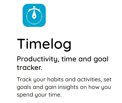 Screenshot of Timelog